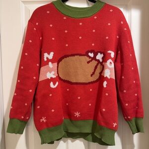 Chiikawa Park Usagi Christmas Sweater